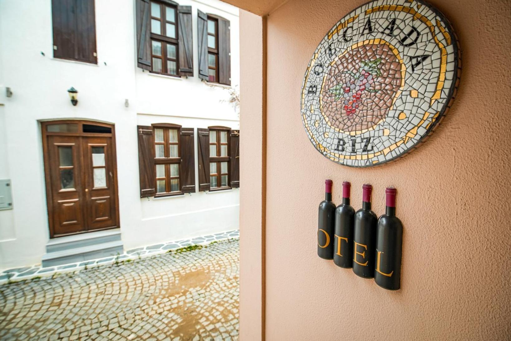 Bozcaada Biz Otel Exteriör bild